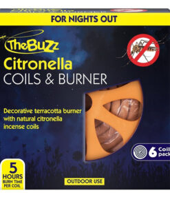 Citronella Burner and Coil 6 pack