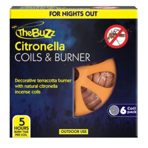 Citronella Burner and Coil 6 pack
