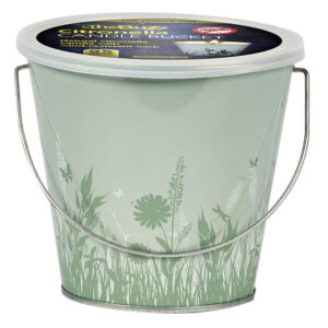Citronella Candle Bucket Beach Party Blue