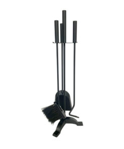 Fire Place 3 Piece Tool Set 55cm Black