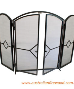 Fire Place Screen With Gate
