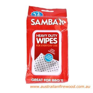 Samba BBQ Heavy Duty Wipes 12P