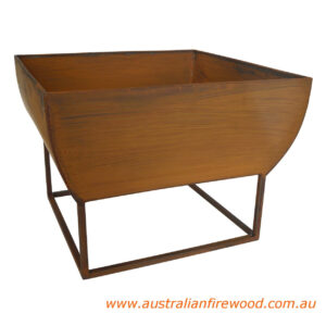 Windermere Square Fire Pit Rus 50cm Rust